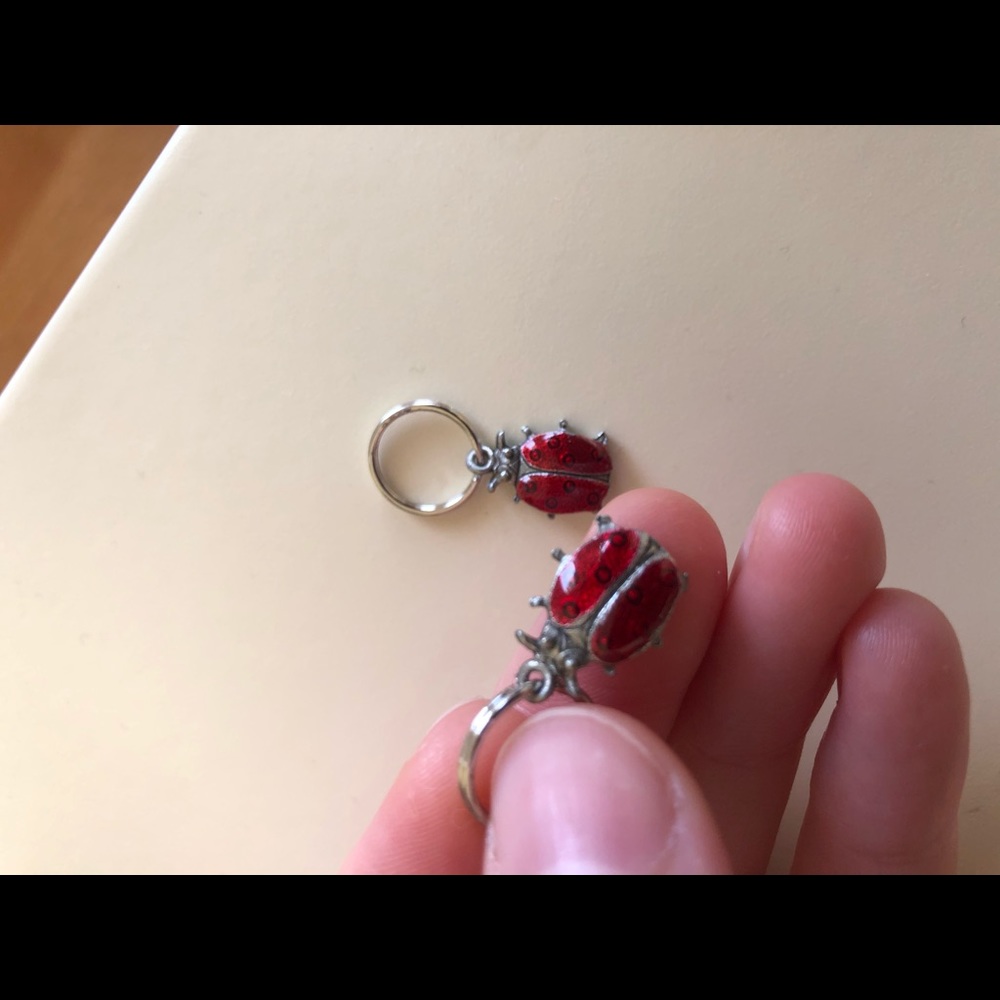Ladybug spur charms for horse spurs - Picture 3 of 4